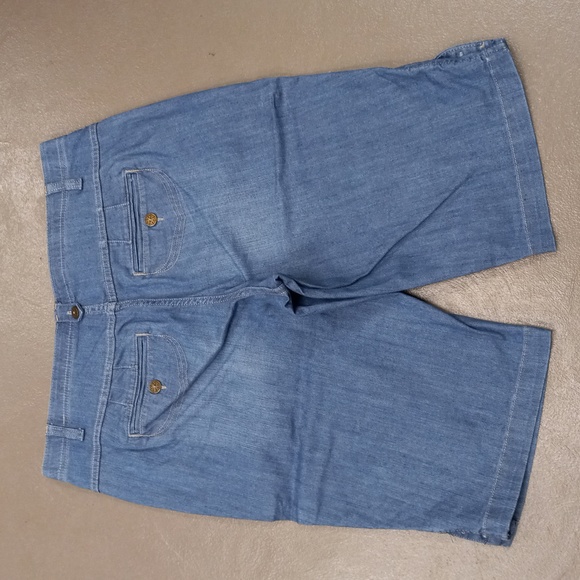 cj banks Comfort Waist Blue Jean Pedal Pushers - Picture 12 of 13